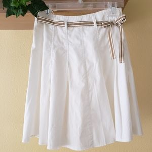 j. crew • pleated ribbon skirt